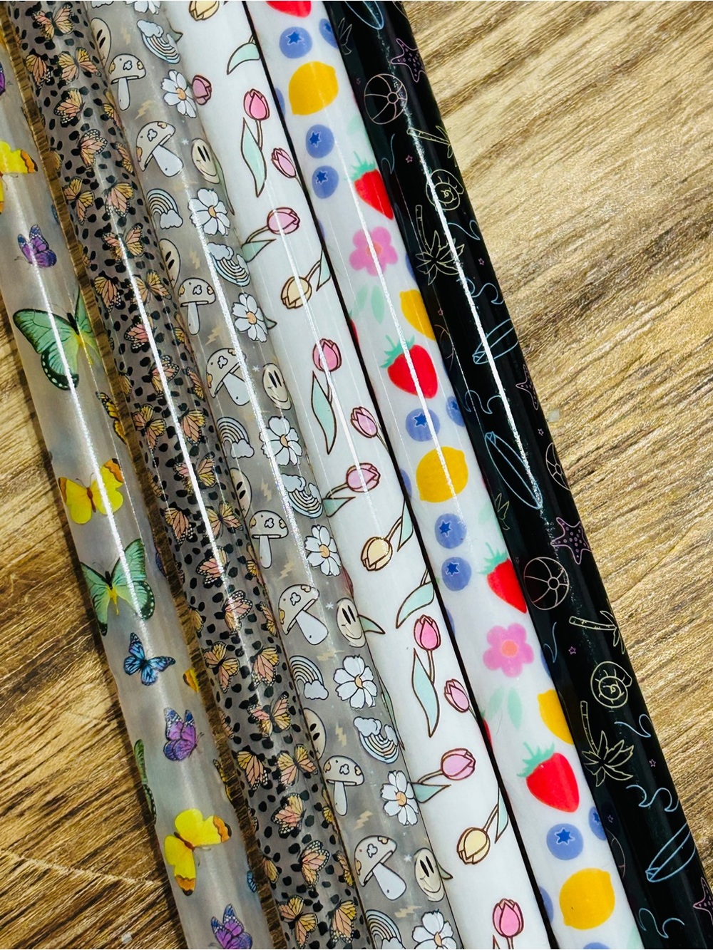 6 Pc Tumbler Straws